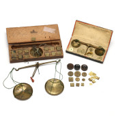 THREE ANTIQUE POCKET MERCHANT