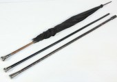 Three Antique Sterling Handle