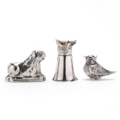 THREE ANTIQUE & VINTAGE SILVER