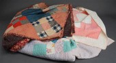 THREE APLIQUE PATCH QUILTSThre