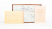 THREE ARCHITECTURAL PRINTS. La