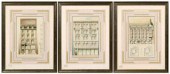 Three architectural prints: to