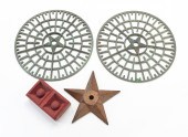 THREE ARCHITECTURAL STARS AND