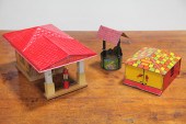THREE ARCHITECTURAL TOYS.  Ame