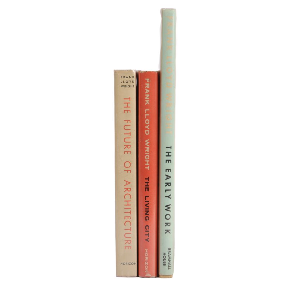 THREE ARCHITECTURE BOOKS BY FRANK