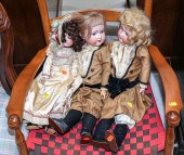 THREE ARMAND MARSEILLE DOLLS I