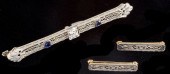 Three Art Deco Bar Pinsthe fir