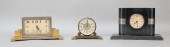 THREE ART DECO STYLE WALTHAM C