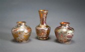 THREE ART NOUVEAU SILVER OVERL