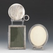 THREE ART NOUVEAU STERLING SIL