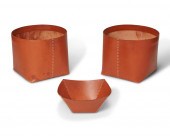 THREE ARTE & CUOIO LEATHER BAS