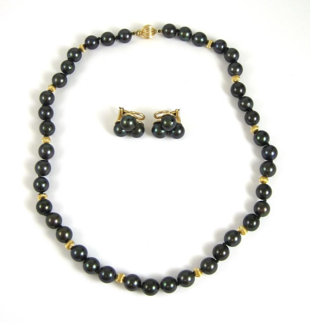 THREE ARTICLES OF BLACK PEARL