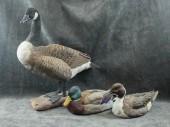 THREE ARTIST SIGNED WATERFOWL