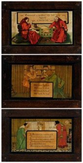 Three Arts and Crafts prints,