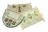 THREE ARTS & CRAFTS TEXTILES.