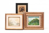 THREE ARTWORKS BY DONN DEVITA.