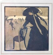 THREE ARTWORKS OF LATE 19TH C.