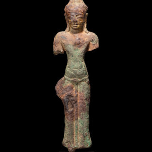 Three Asian Bronze Figures