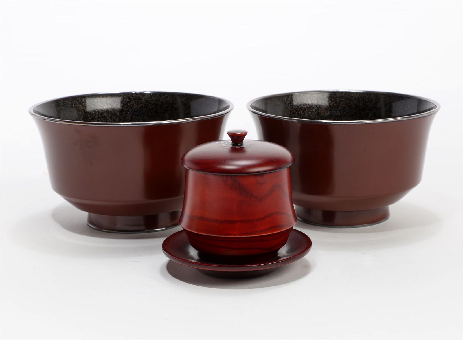 THREE ASIAN LACQUER ARTICLESThree