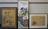 THREE ASIAN WORKS OF ARTThree