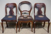 THREE ASSEMBLED VICTORIAN MAHO