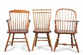 THREE ASSORTED 19TH C. WOODEN