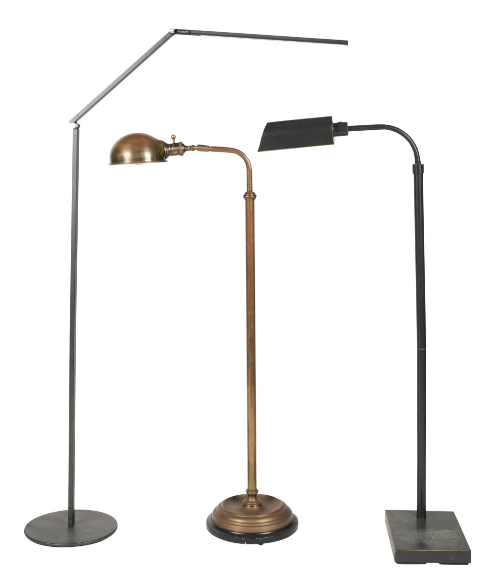 THREE ASSORTED ADJUSTABLE FLOOR