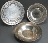 THREE ASSORTED AMERICAN STERLI