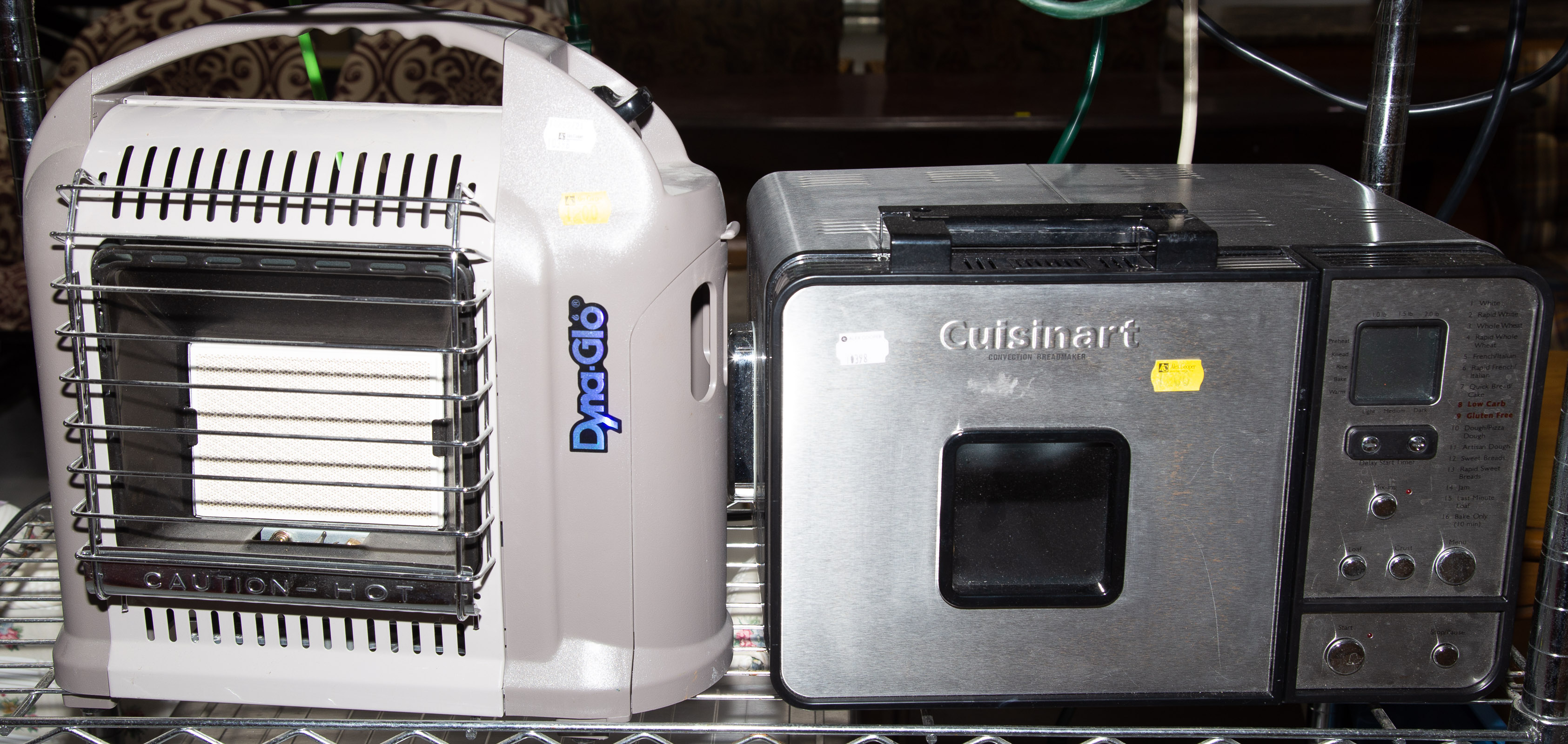THREE ASSORTED APPLIANCES Including