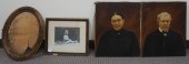 THREE ASSORTED ARTWORKS AND AN