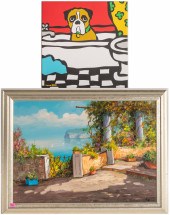 THREE ASSORTED ARTWORKS, TWO F