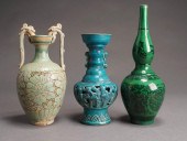THREE ASSORTED CHINESE MONOCHR