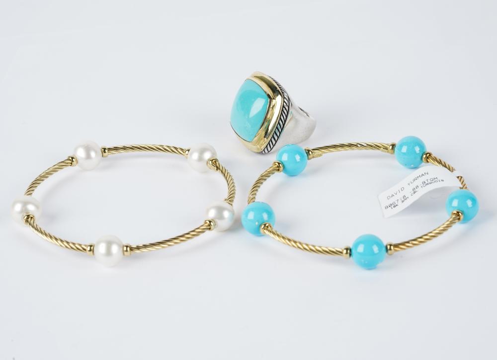 THREE ASSORTED DAVID YURMAN