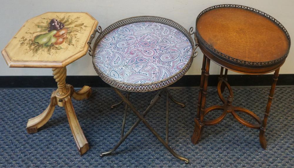 THREE ASSORTED DECORATED