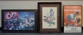 THREE ASSORTED FRAMED PRINTSTh