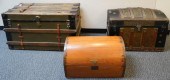 THREE ASSORTED PACKING TRUNKST