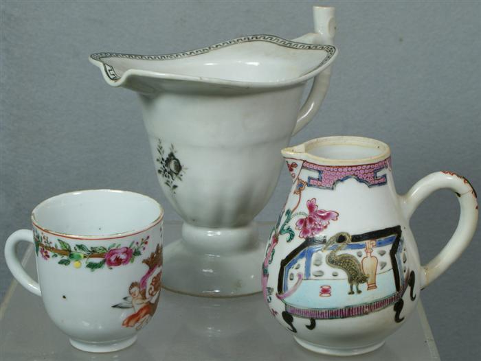 Three assorted pieces of Chinese