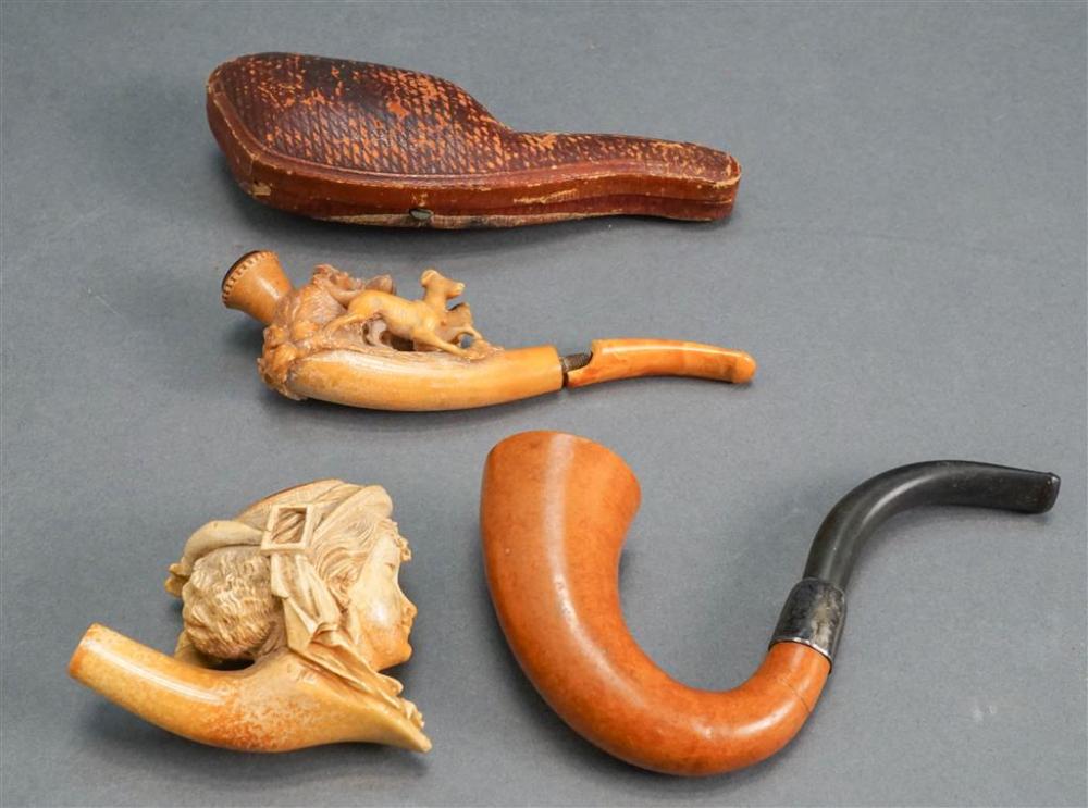 THREE ASSORTED PIPESThree