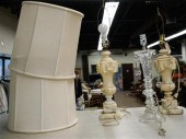 THREE ASSORTED TABLE LAMPSThre