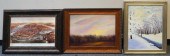 THREE ASSORTED WORKS OF ARTThr