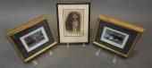 THREE ASSORTED WORKS OF ARTThr