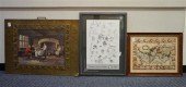 THREE ASSORTED WORKS OF ARTThr