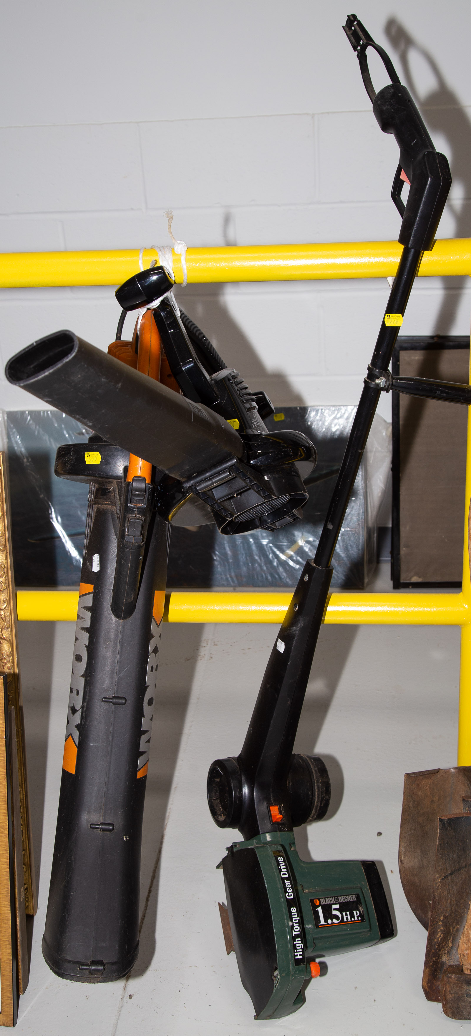 THREE ASSORTED YARD TOOLS Including