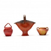 THREE ATTRIBUTED J.B. COLE POT