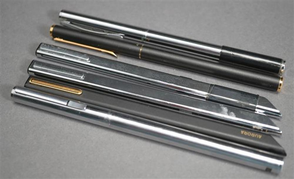 THREE AURORA THESI BALLPOINT PENS