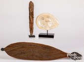 THREE AUSTRALIAN ABORIGINAL TR