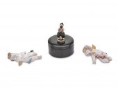 THREE AUSTRIAN CERAMIC ITEMSTh