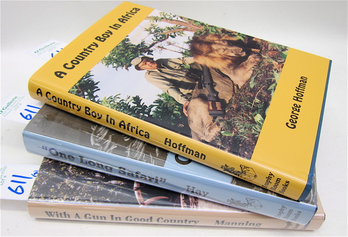 THREE AUTOGRAPHED FIRST EDITION
