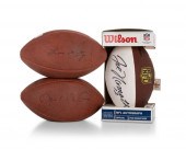 THREE AUTOGRAPHED WILSON NFL F