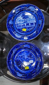 THREE B & 0 HISTORIC BLUE STAF
